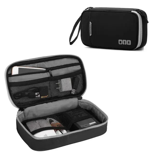 Portable Electronic Accessories Travel Case