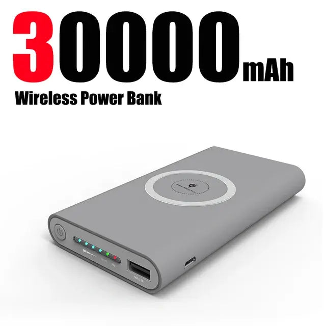 Two-Way Wireless Fast Charging Power Bank