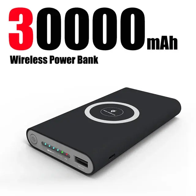 Two-Way Wireless Fast Charging Power Bank