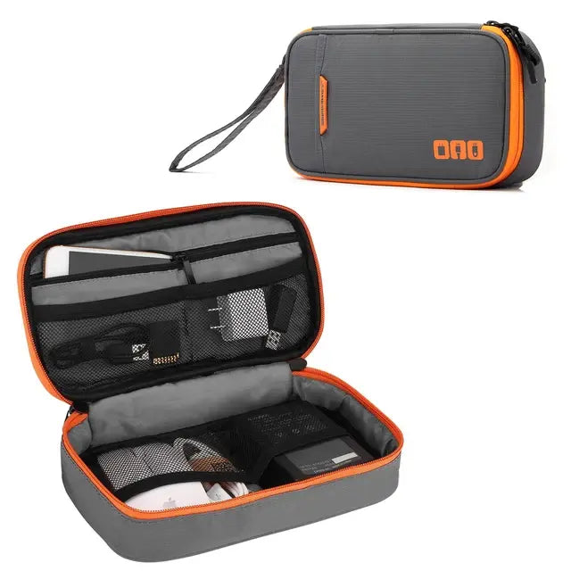 Portable Electronic Accessories Travel Case