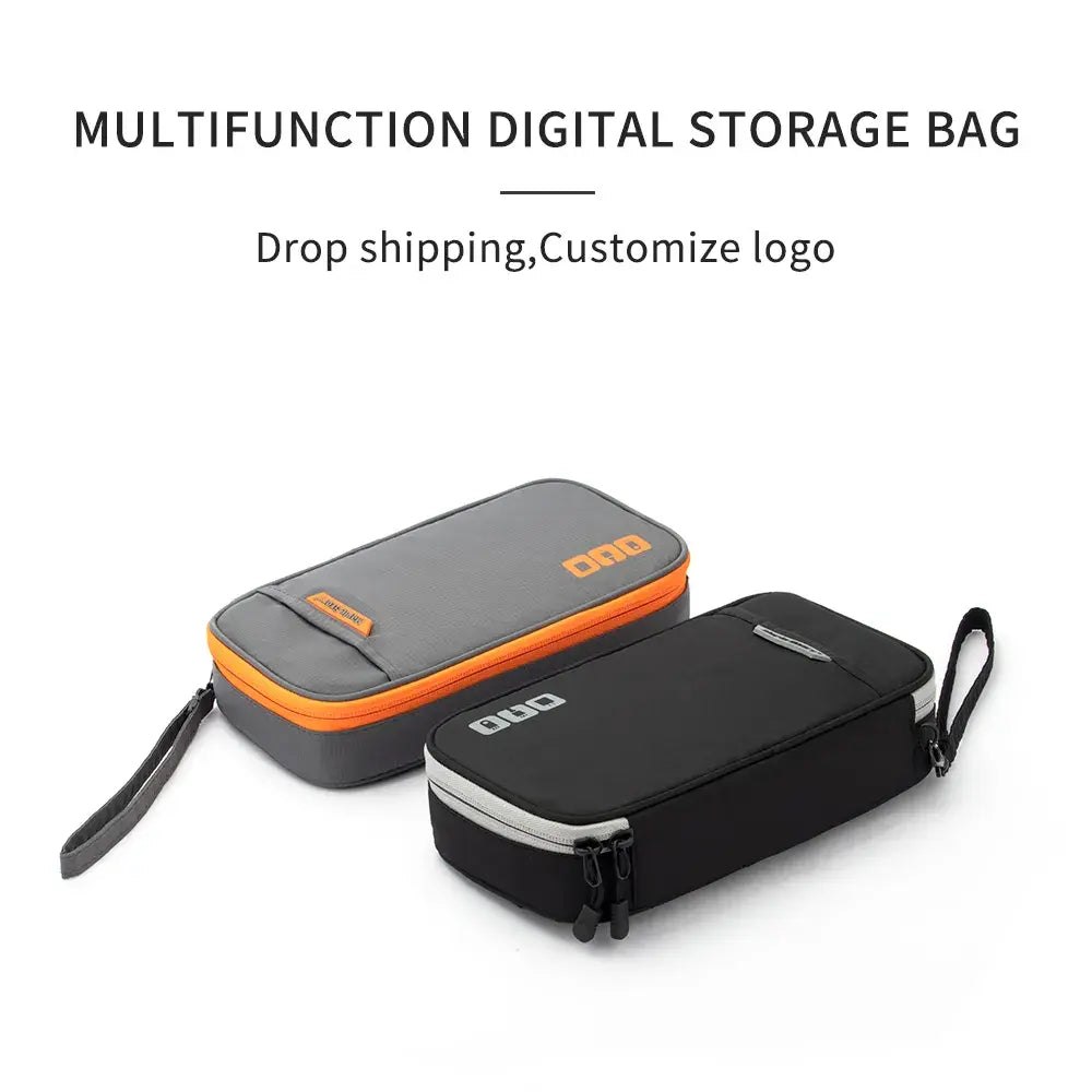 Portable Electronic Accessories Travel Case