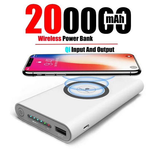 Two-Way Wireless Fast Charging Power Bank