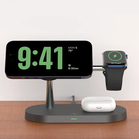 3 in 1 Magnetic Wireless Charger Stand