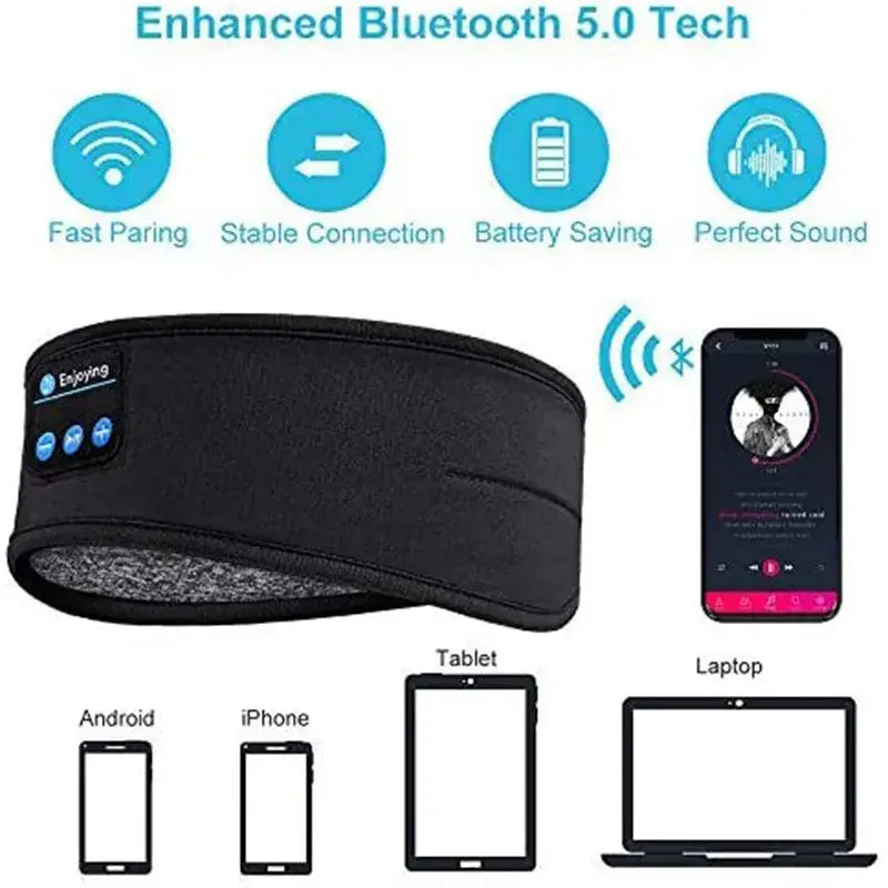 Bluetooth Headset Sport Sleep Headband